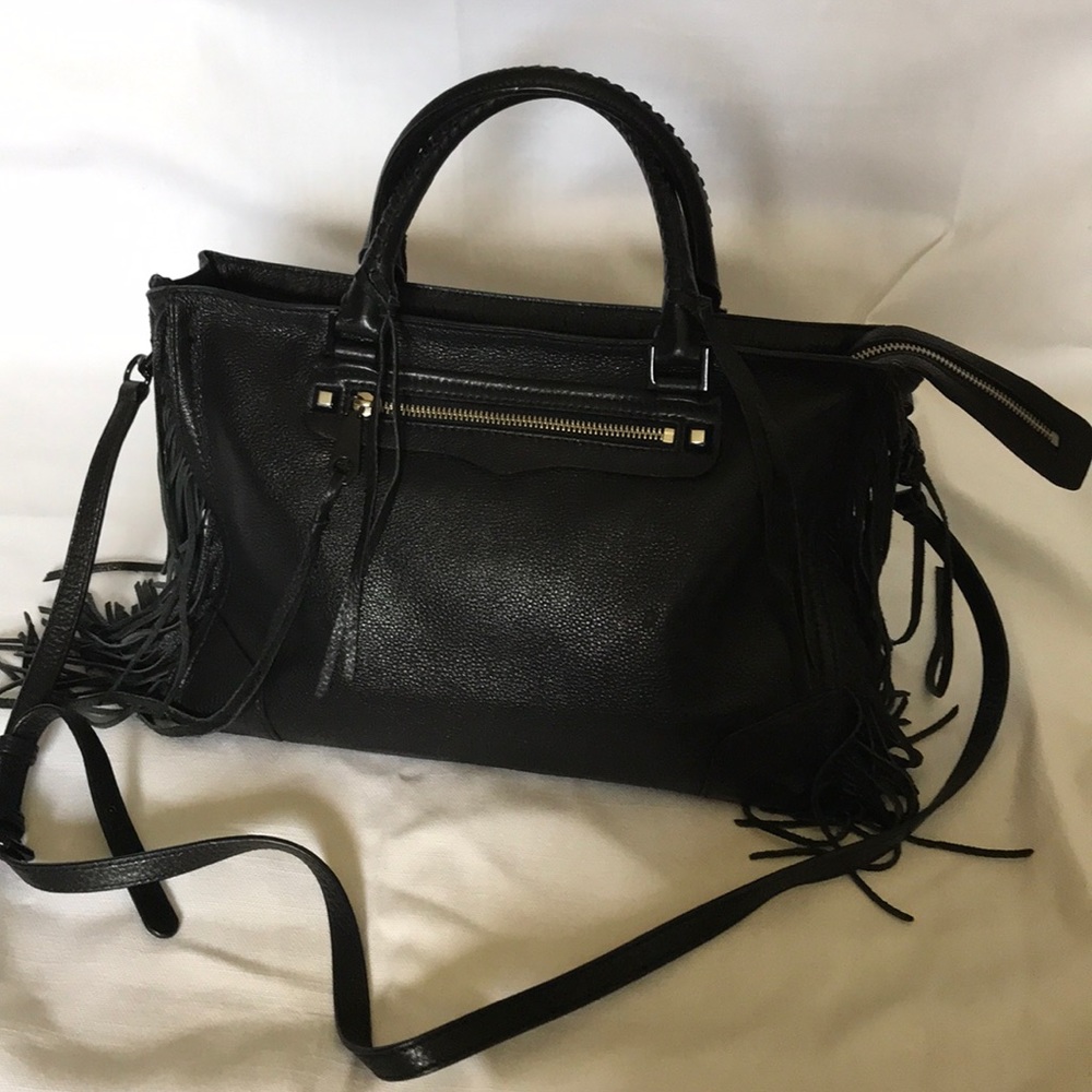 Rebecca Minkoff fringe “Regan” satchel